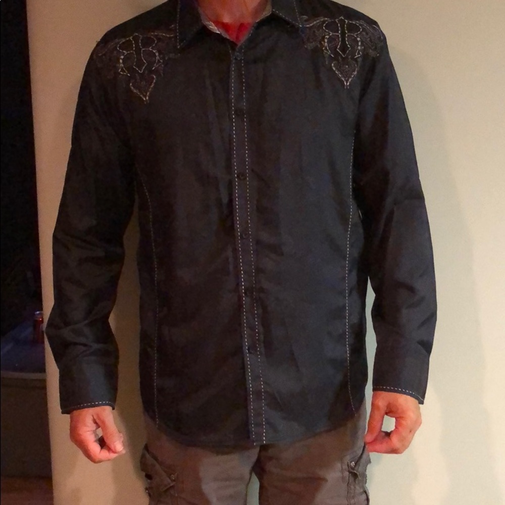 Roar dress shirt xl